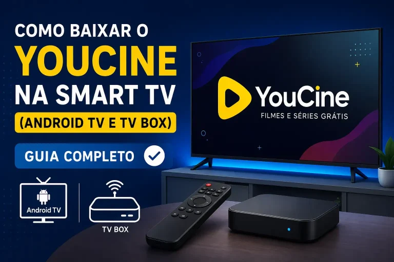 Como baixar o YouCine na Smart TV (Android TV e TV Box) Guia Completo